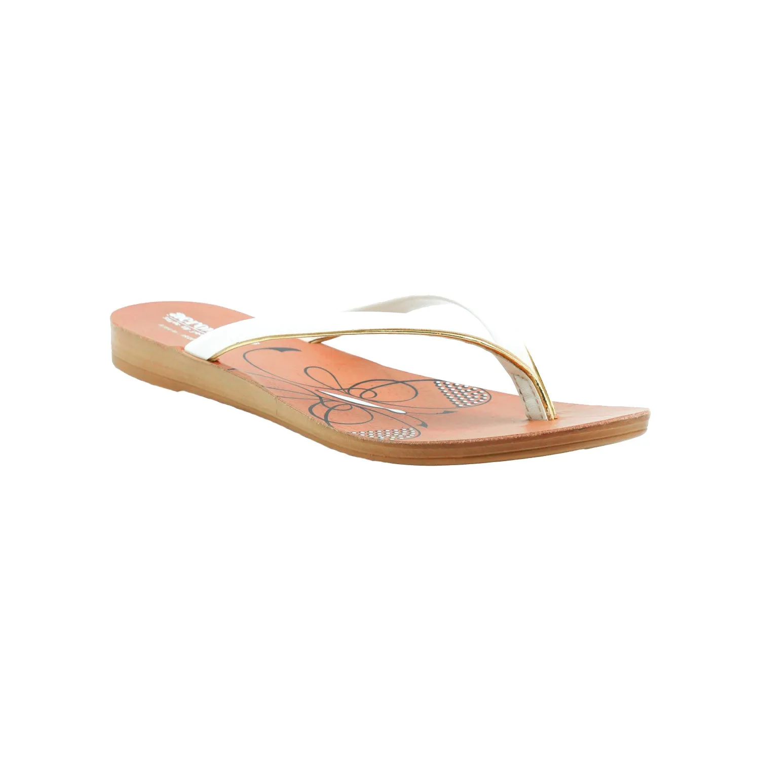 Aerowalk Women Slipper #IR20 - WHITE