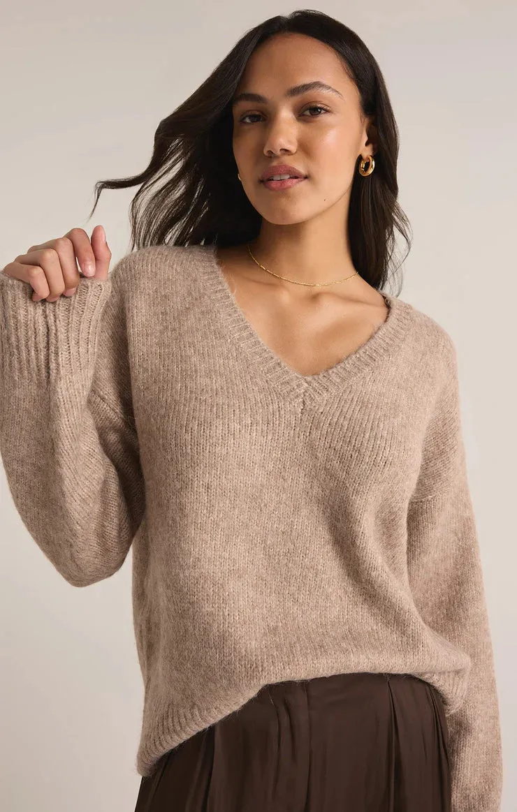 All I Want V Neck Sweater