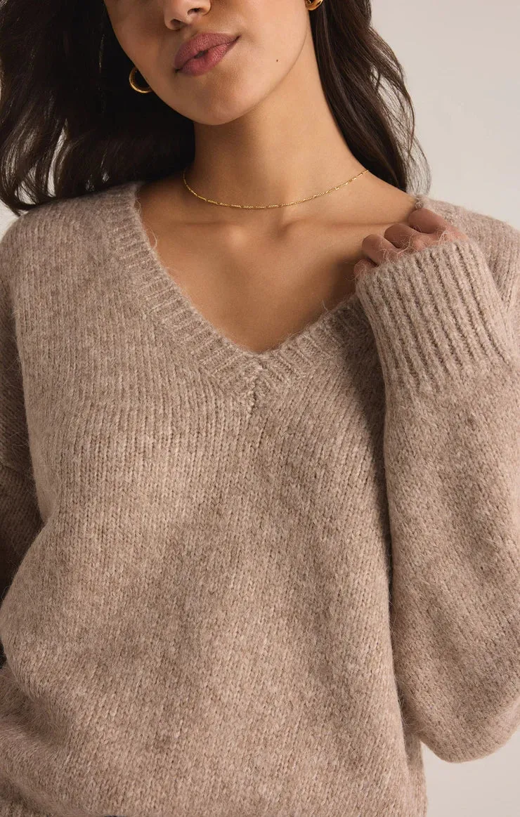 All I Want V Neck Sweater