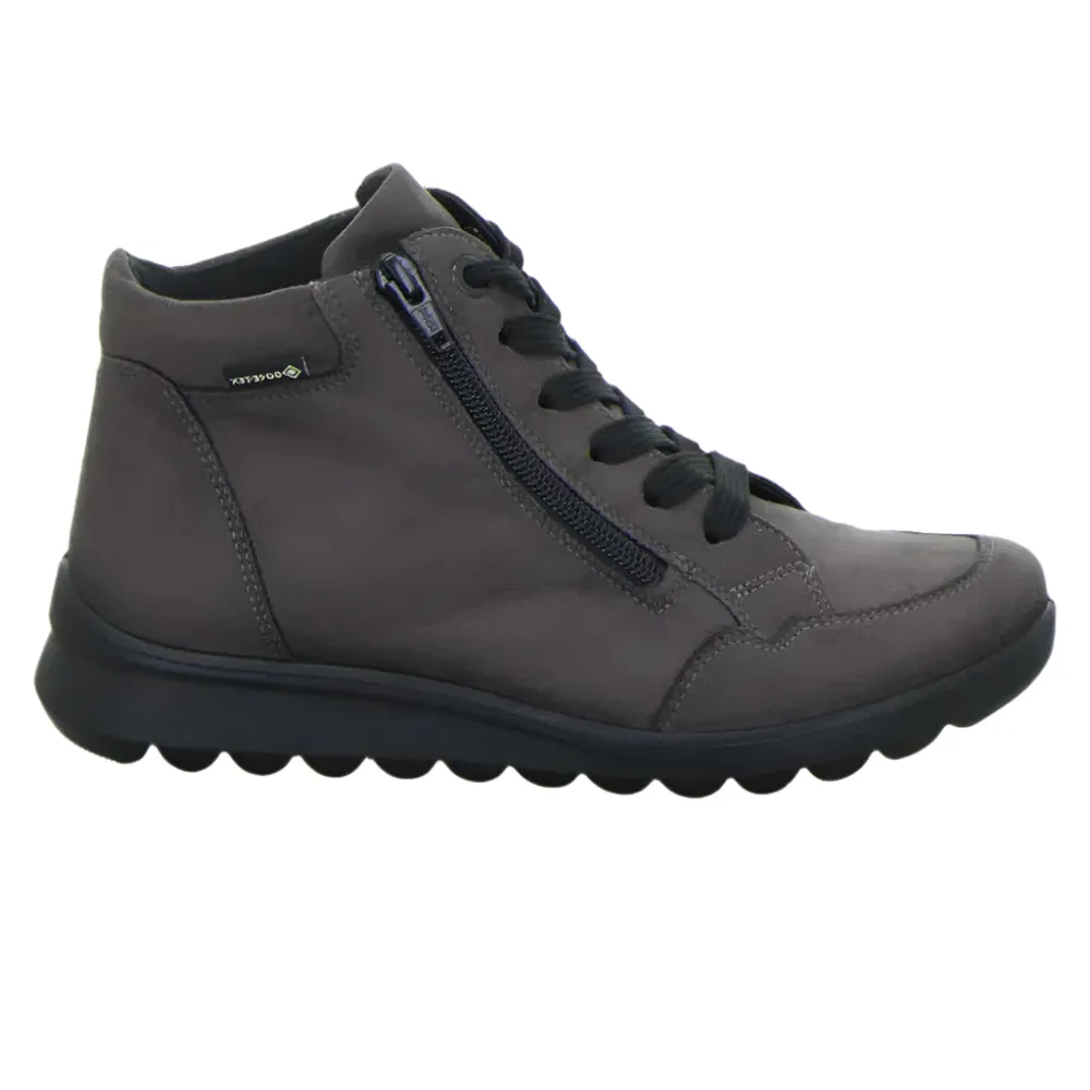 Ara Thistle Zip Boot Street Hydro-Microsuede