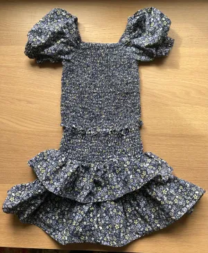 Bundle Floral Skirt & Top, Size 6, Kids 6/6X (extra small)