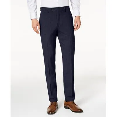 Calvin Klein Men's Infinite Stretch Skinny-Fit Dress Pants 34 x 32 Navy
