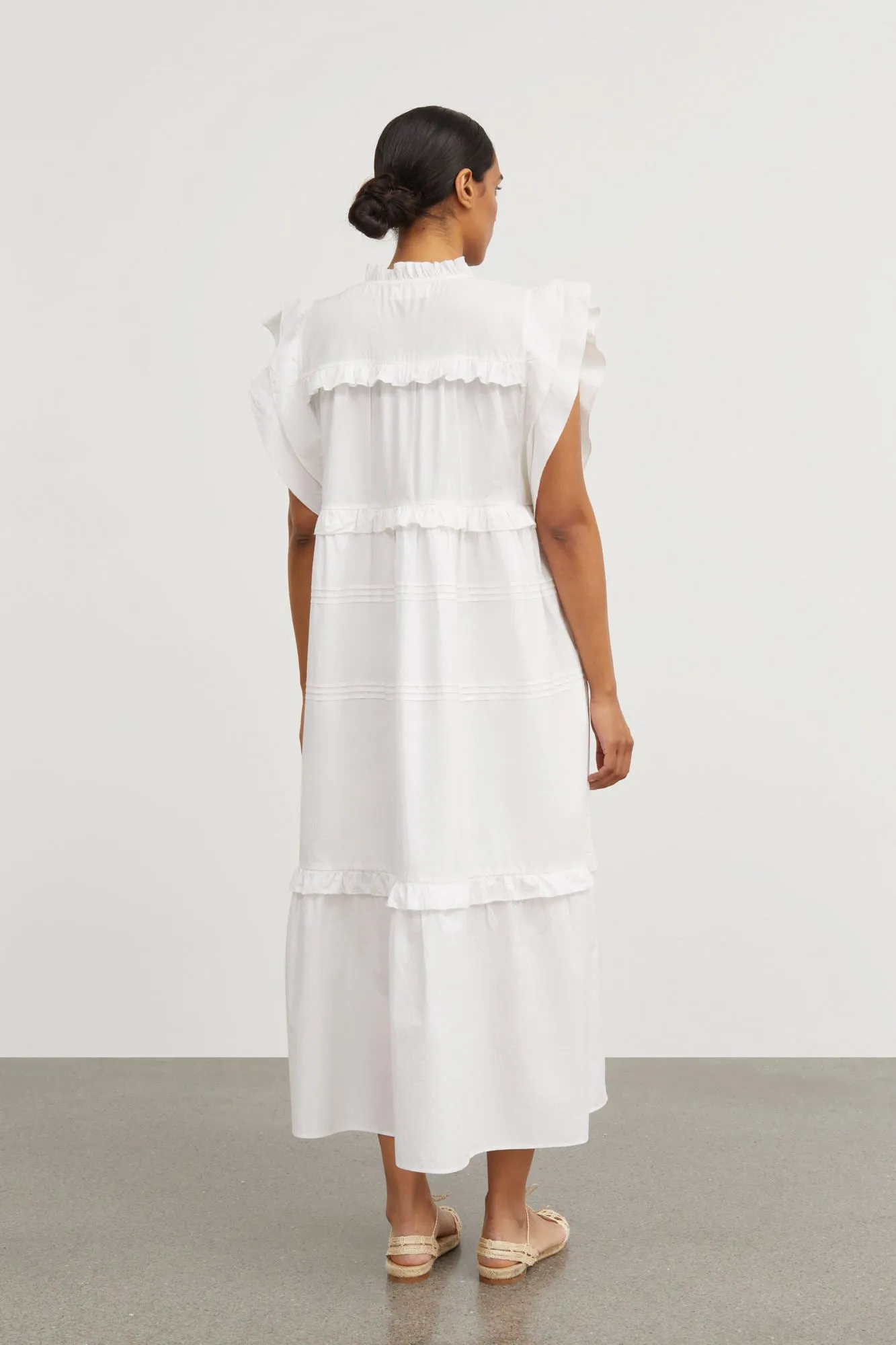Clover Dress | Optic White