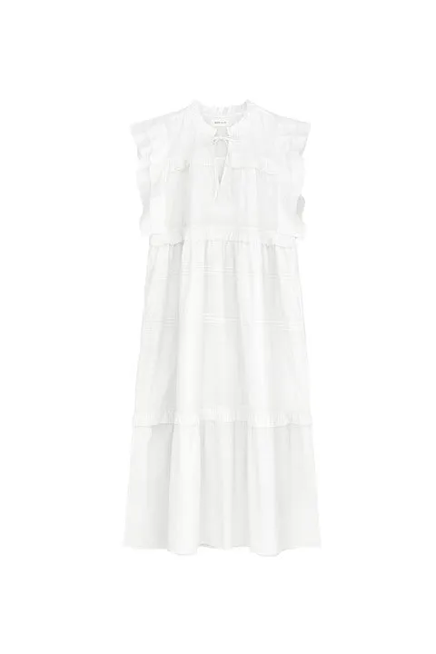 Clover Dress | Optic White