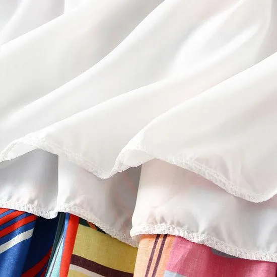 Colorful Pop Art Midi Skirt