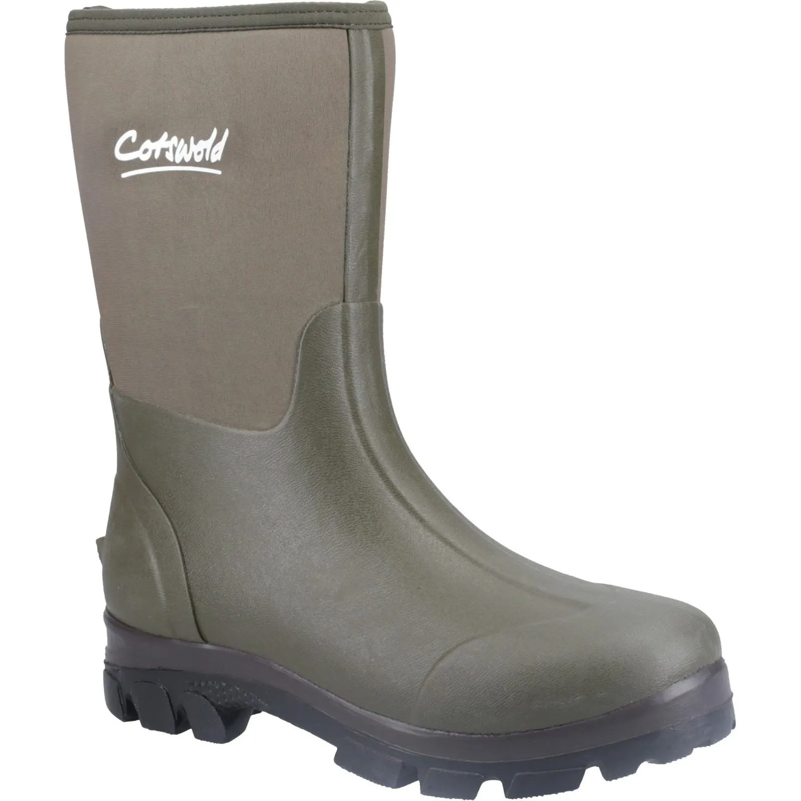 Cotswold Men Boots - Kensington Wellingtons in Green, 4-12