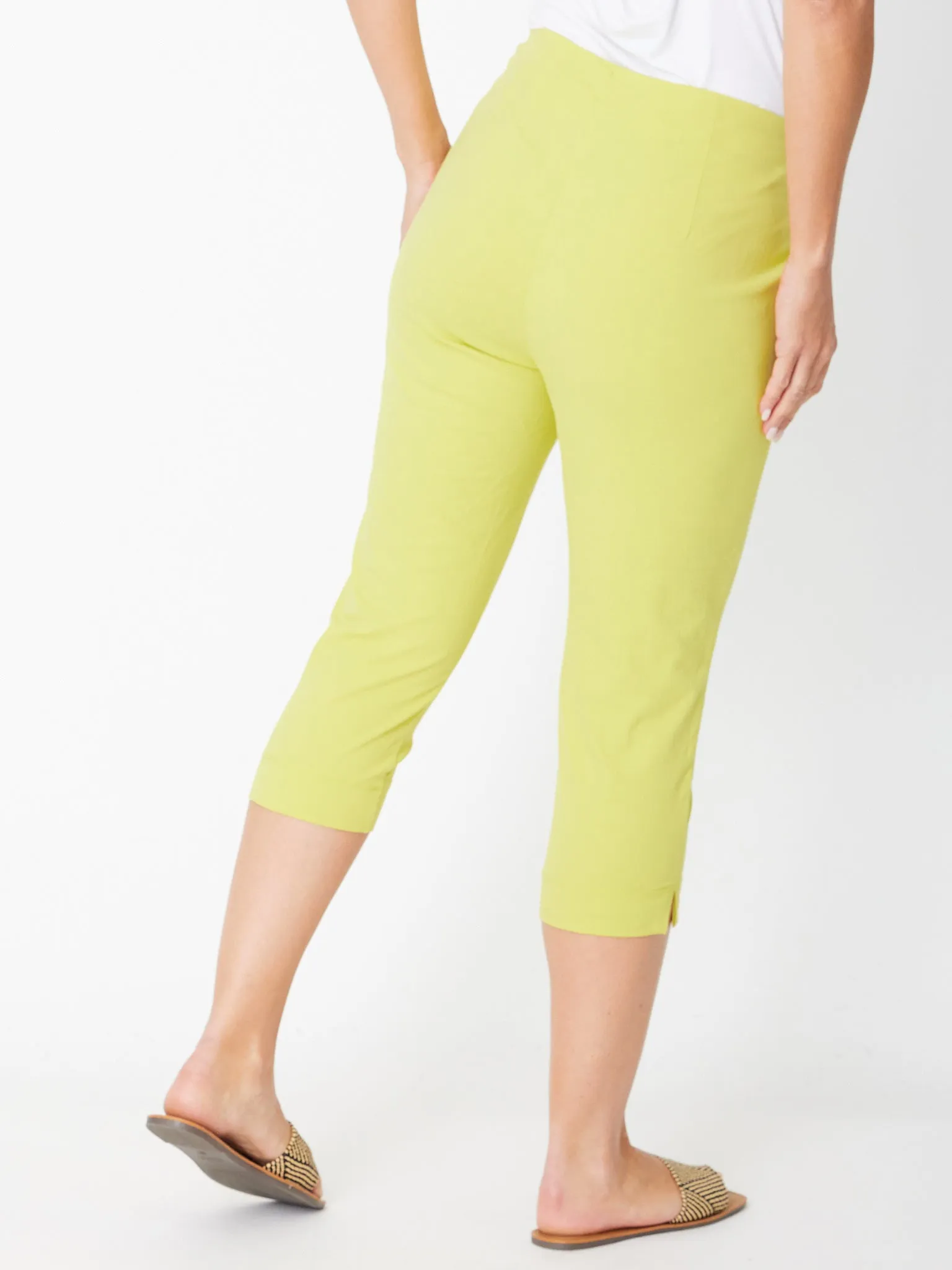 Cottolene Crop 3/4 Pant - 30825 Citrine