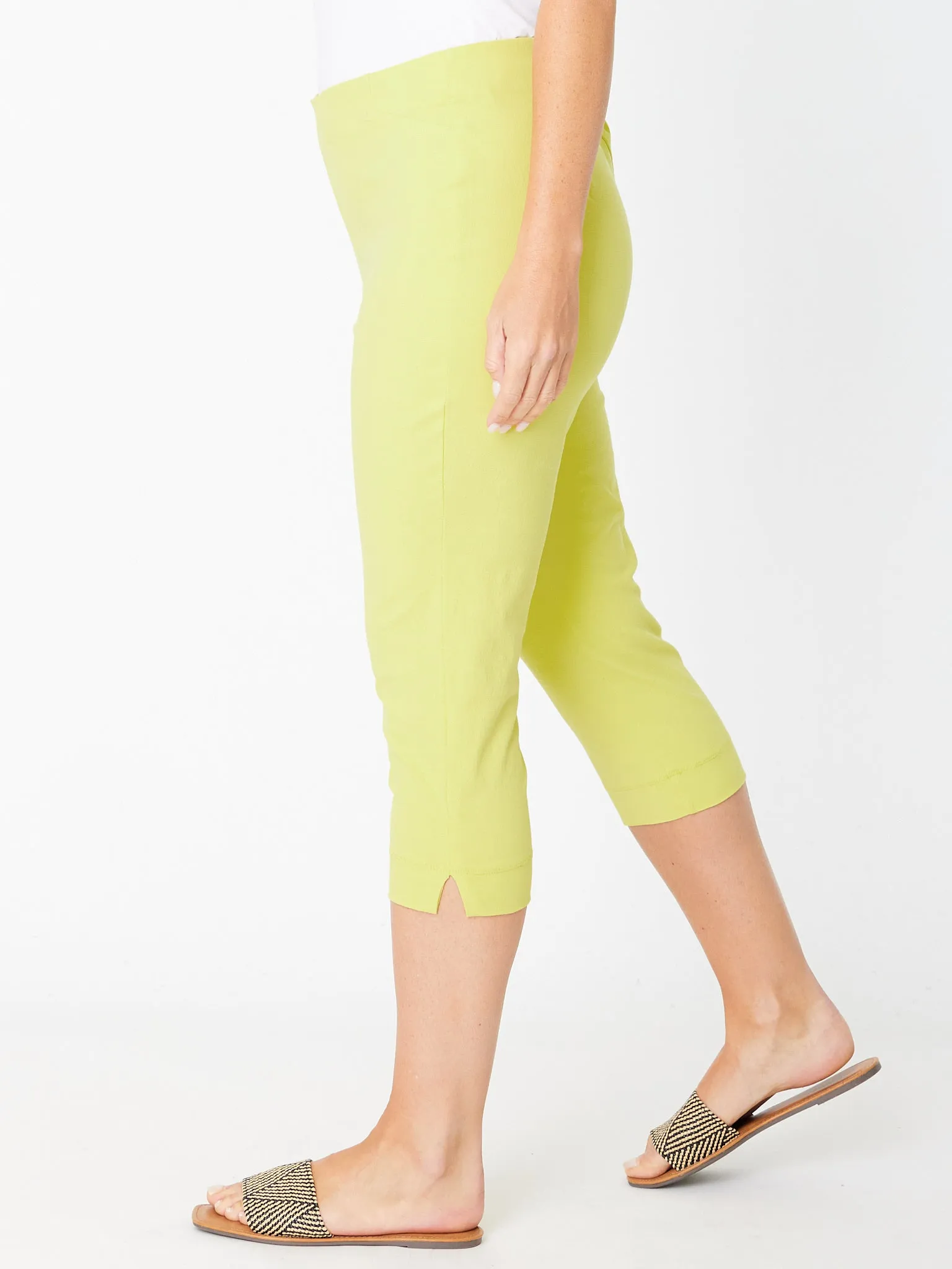 Cottolene Crop 3/4 Pant - 30825 Citrine