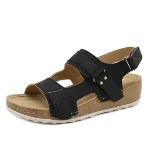 Cuzcare Best Walking Sandals For Women Soft Heel Ankle Buckle Modern Summer 2023