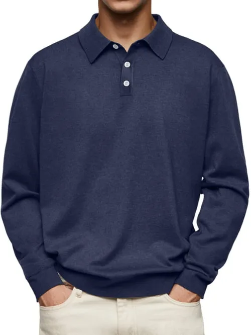 Dalvin - Long Sleeve Polo