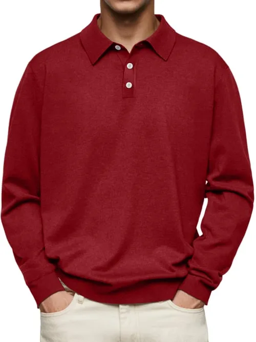Dalvin - Long Sleeve Polo