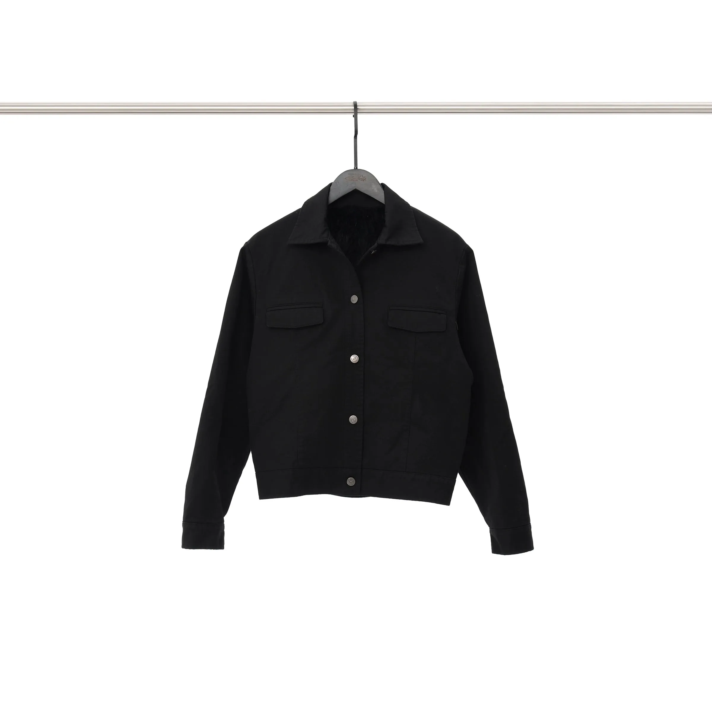 Detachable Faux Mink Lined Jacket
