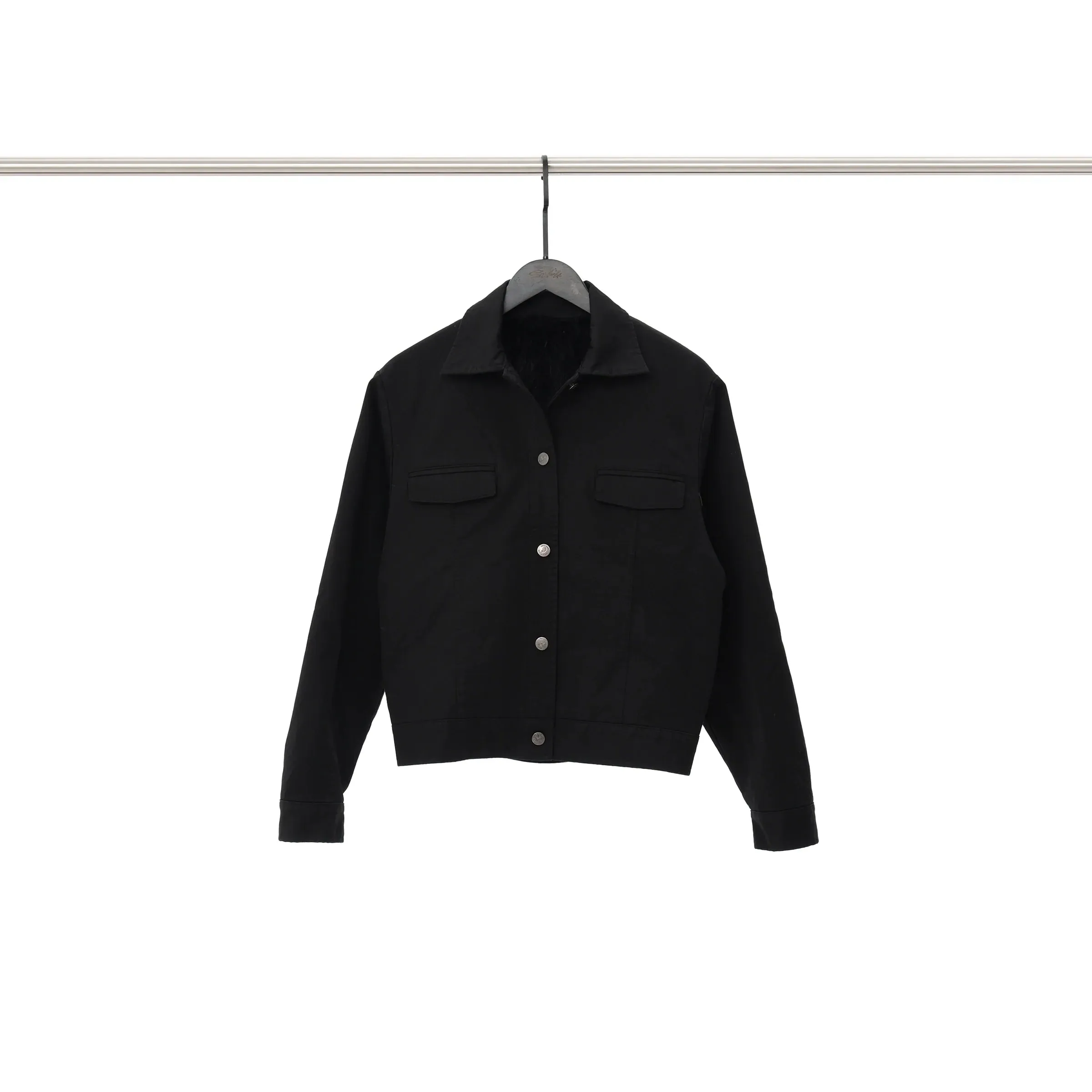 Detachable Faux Mink Lined Jacket