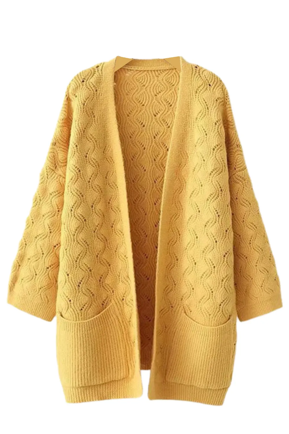 'Dione' Open Front Knitted Cardigan (3 Colors)
