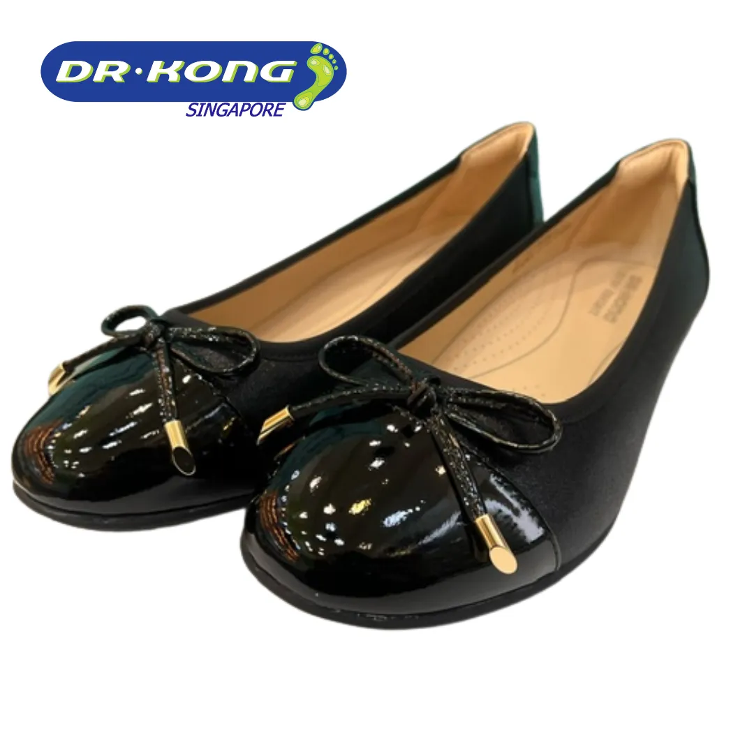 DR.KONG WOMEN COMFORT FLAT SHOES DK-W1001869E4-BLK(RP : $179)
