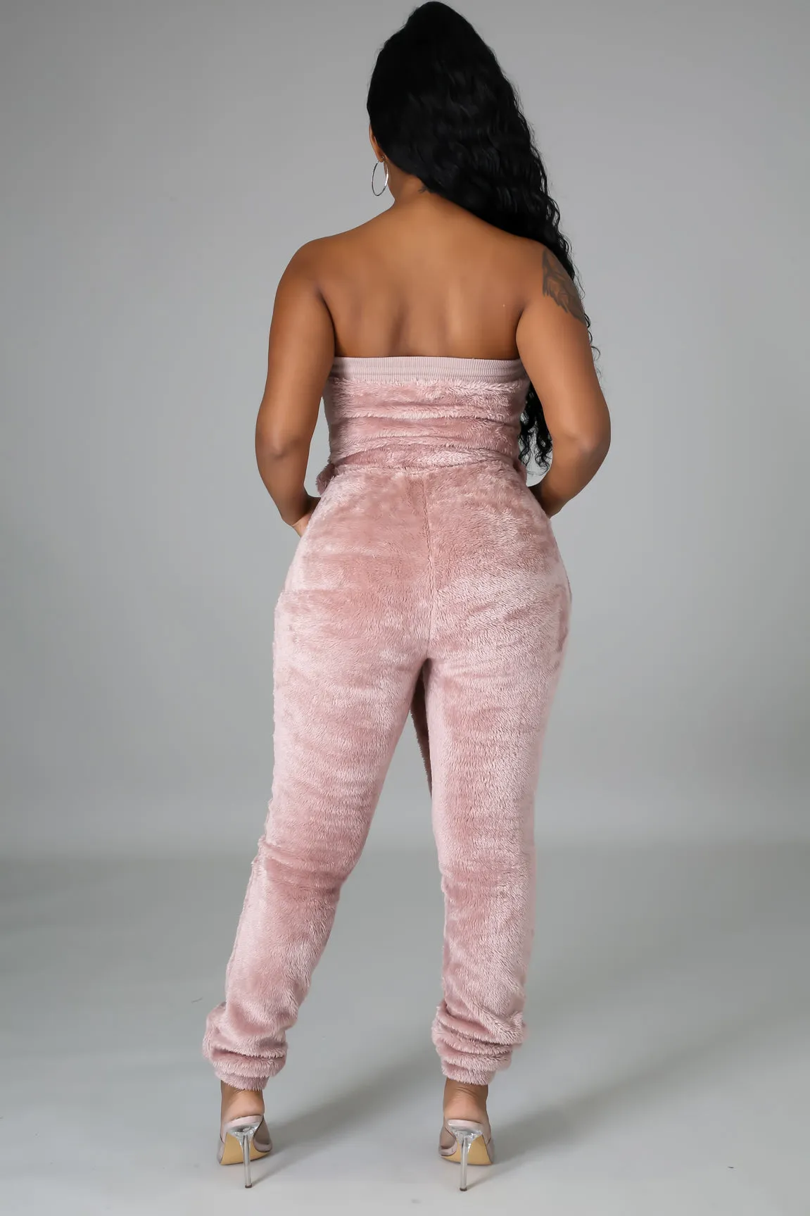 Fluffy Jumpsuit