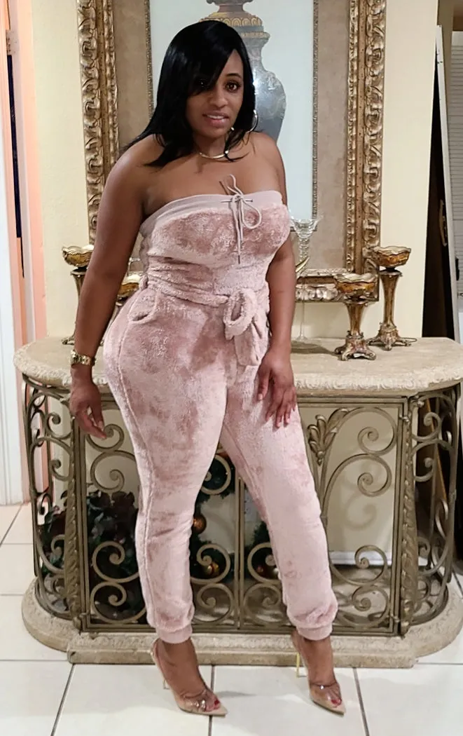 Fluffy Jumpsuit