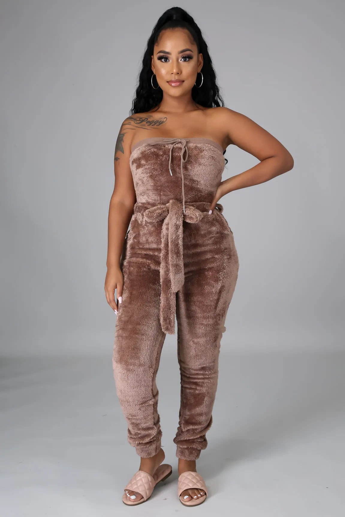 Fluffy Jumpsuit