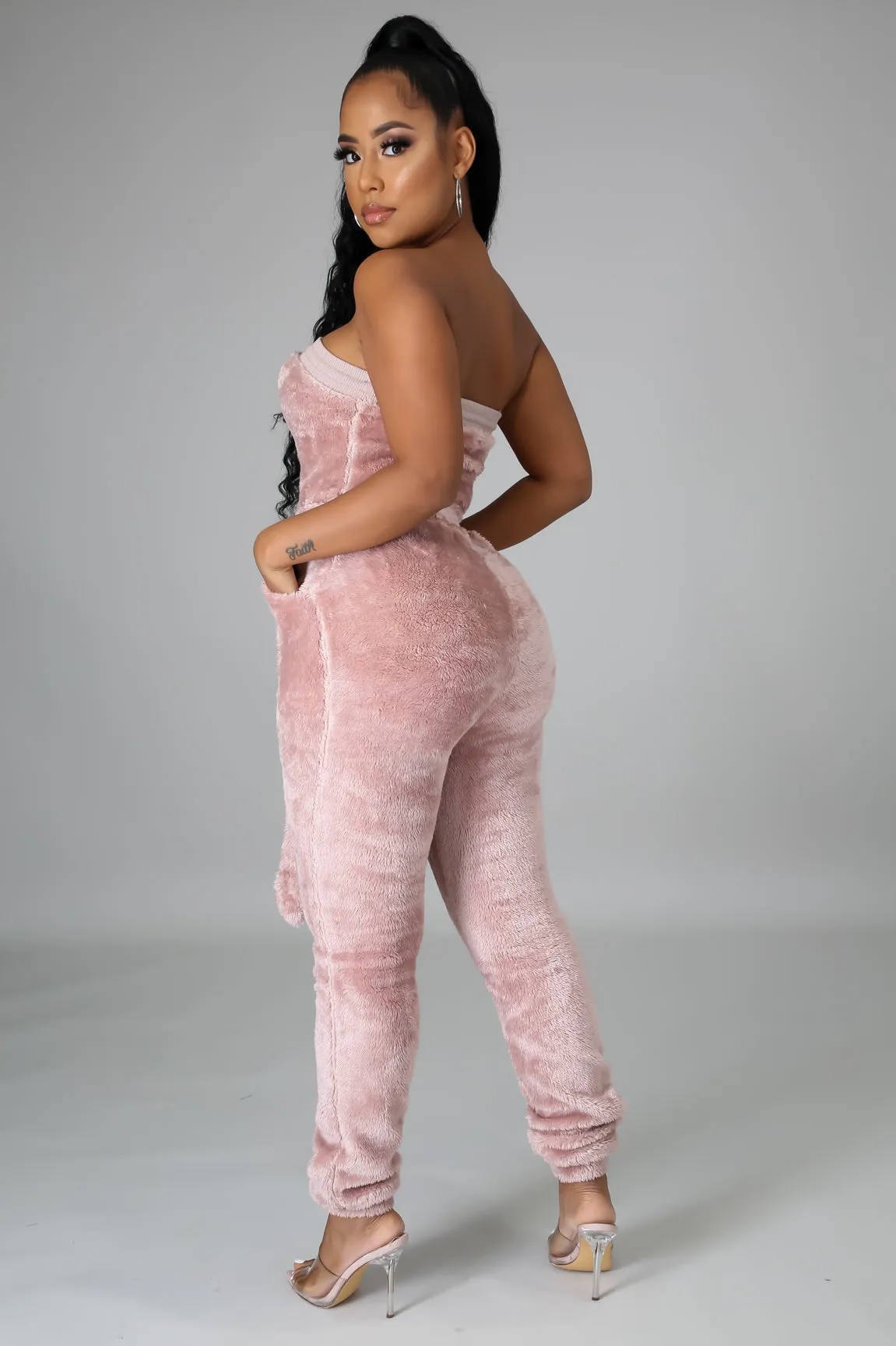 Fluffy Jumpsuit