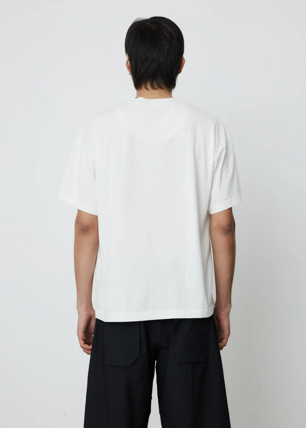 Fluffy Patch Circle T-Shirt