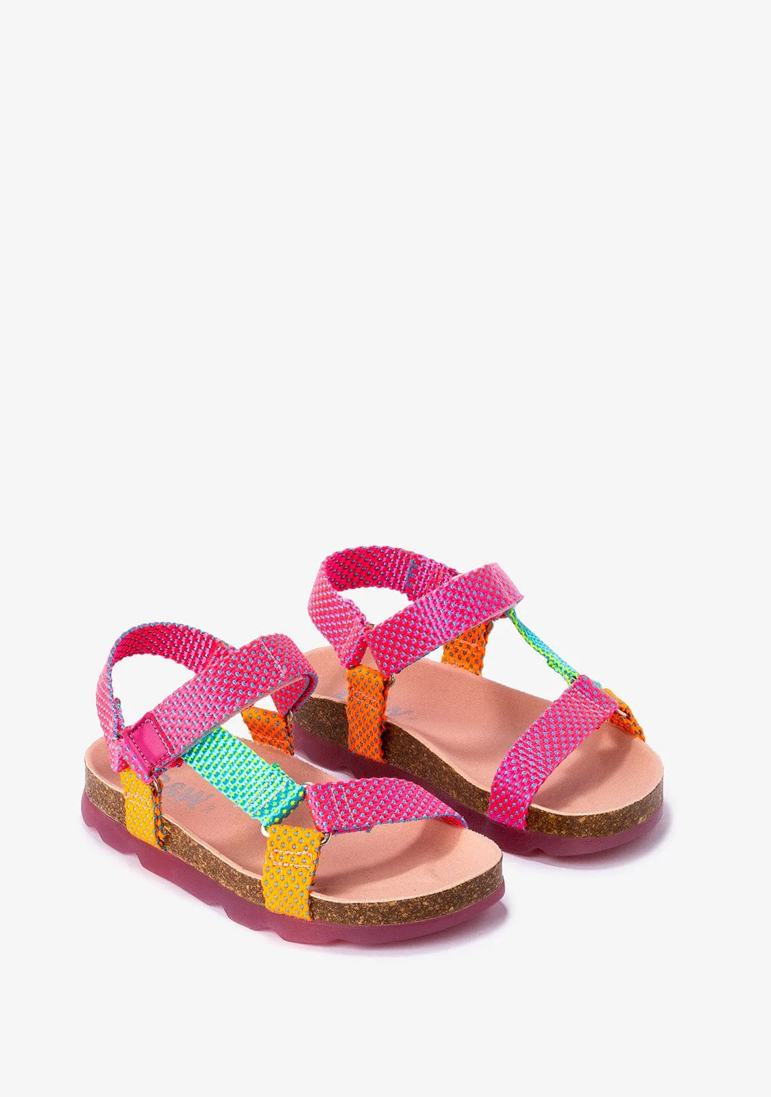 Girl's Multicolour Bio Sandals B&W