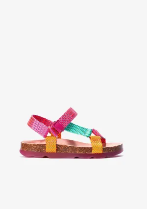 Girl's Multicolour Bio Sandals B&W