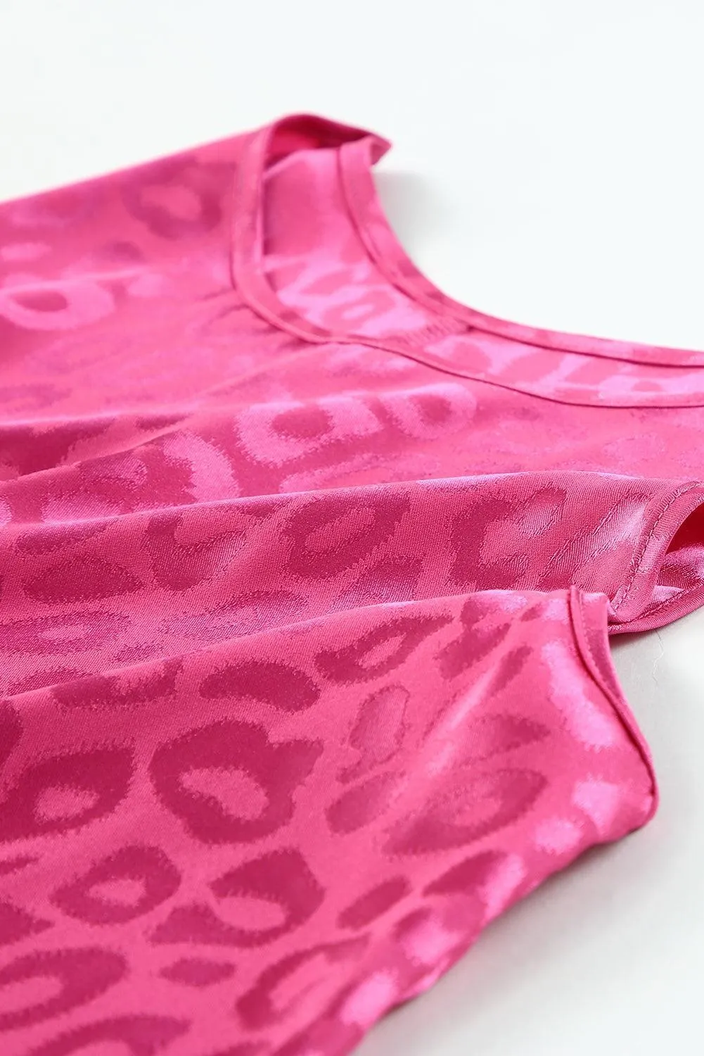 Girly Fresh Sleeveless Leopard Print Tank