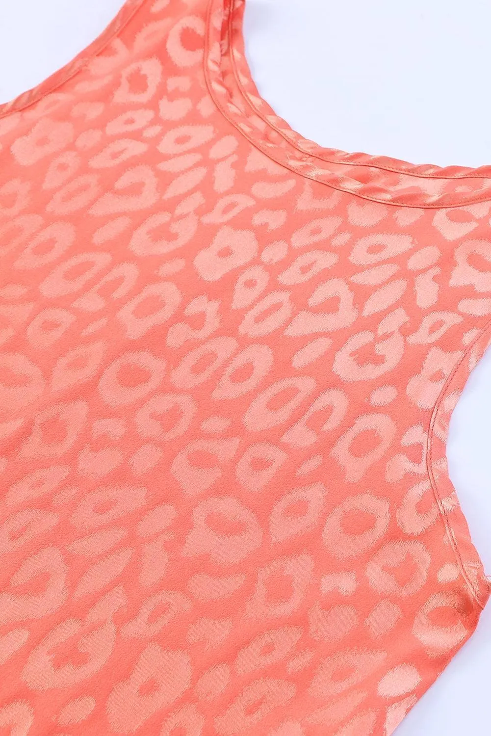Girly Fresh Sleeveless Leopard Print Tank