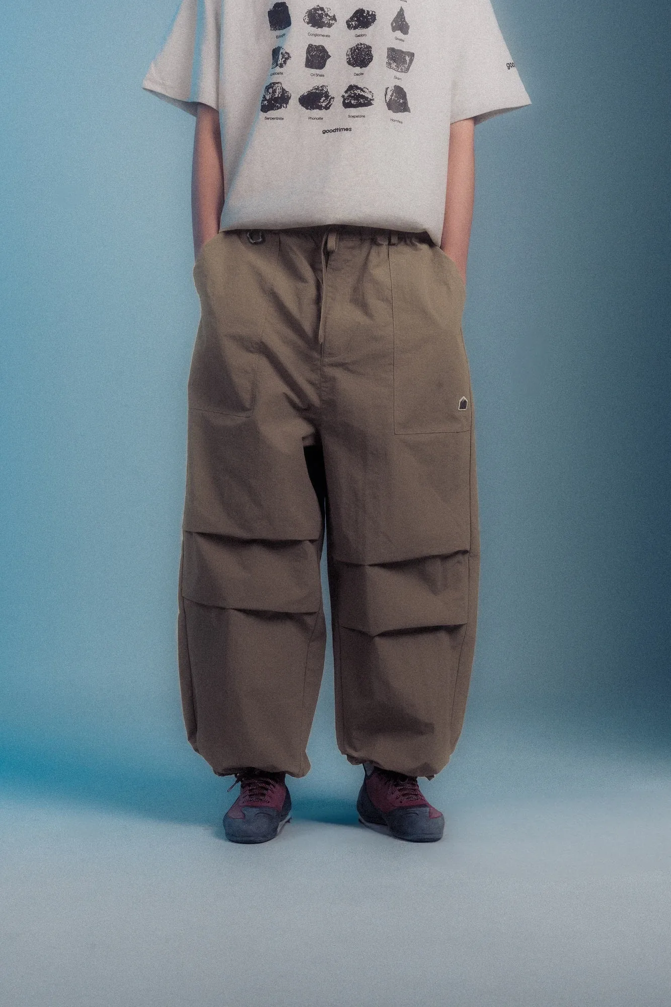 GOODTIMES WEAR Pants: Mount (MUD BROWN)