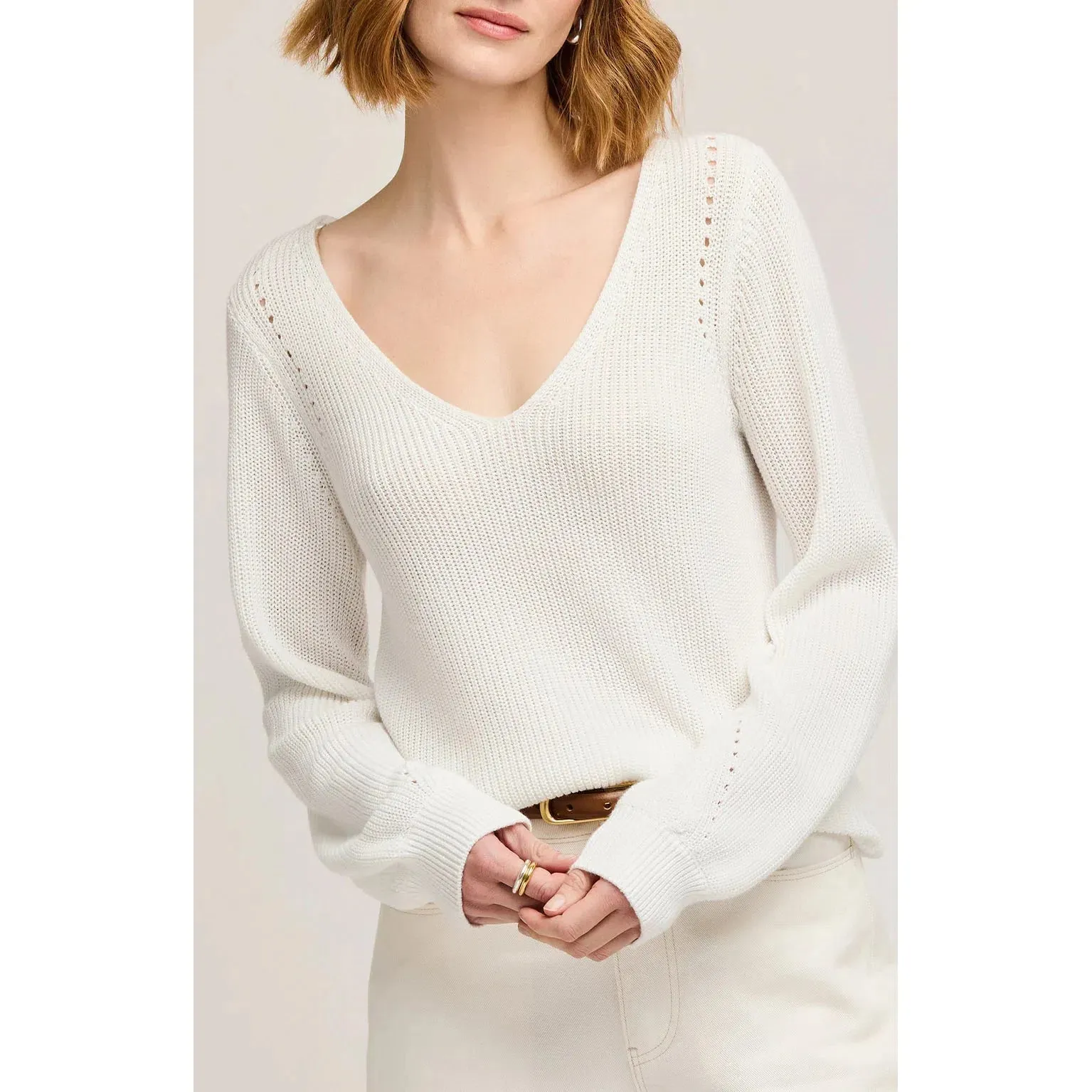 Hailey Pullover Sweater - Gentle Fawn