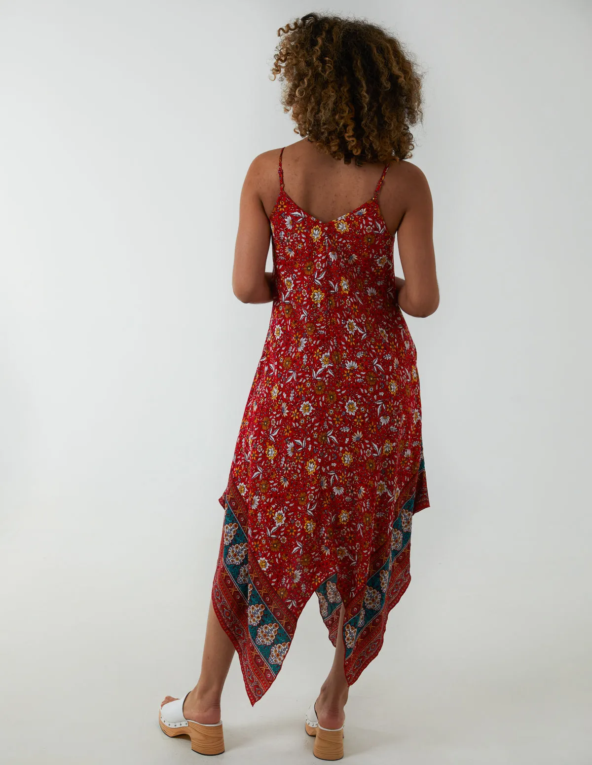 Hanky Hem Cami Strap Dress