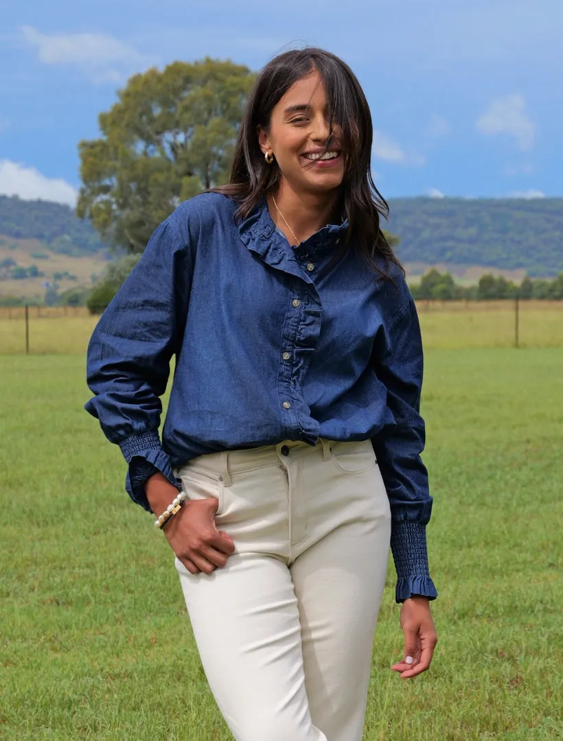 Jessica Denim Shirt Indigo