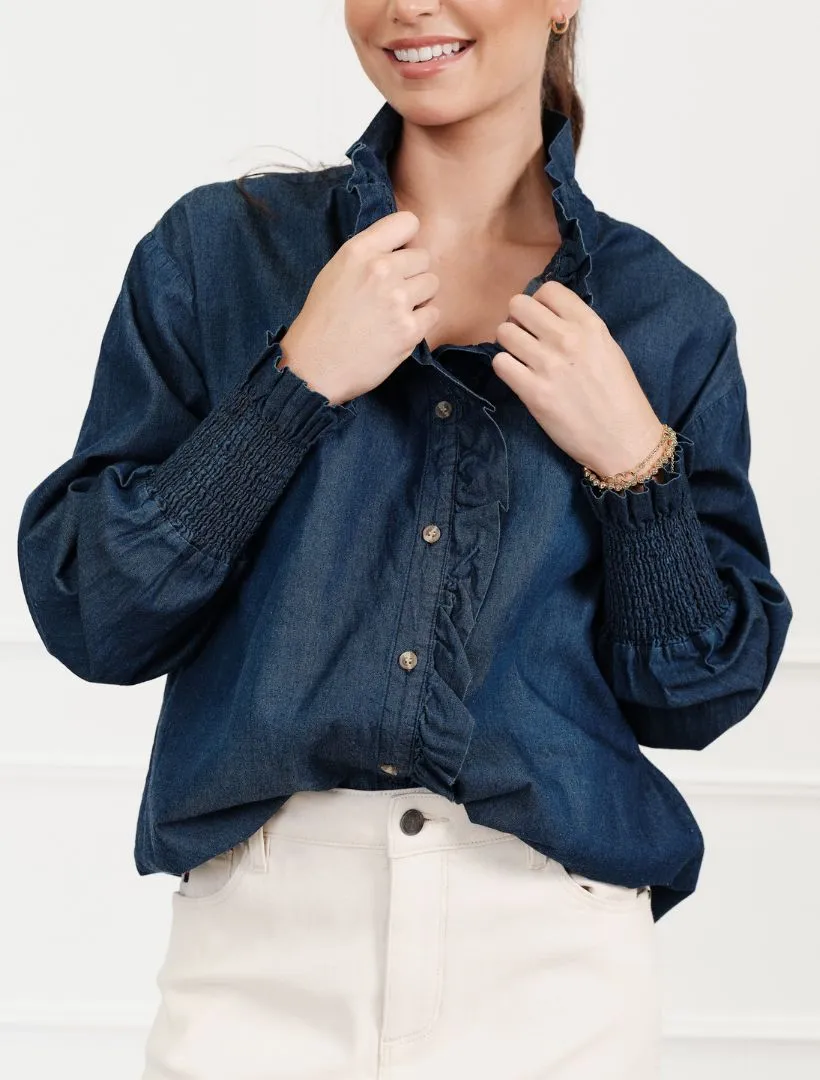 Jessica Denim Shirt Indigo