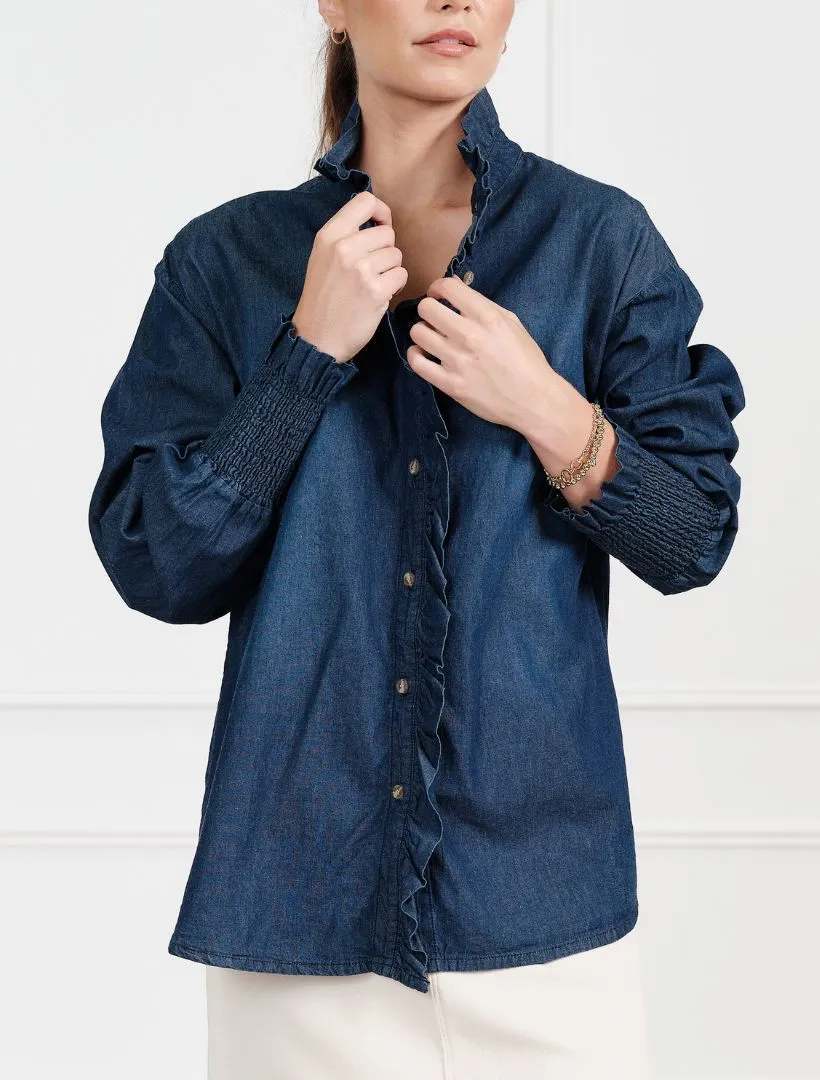 Jessica Denim Shirt Indigo