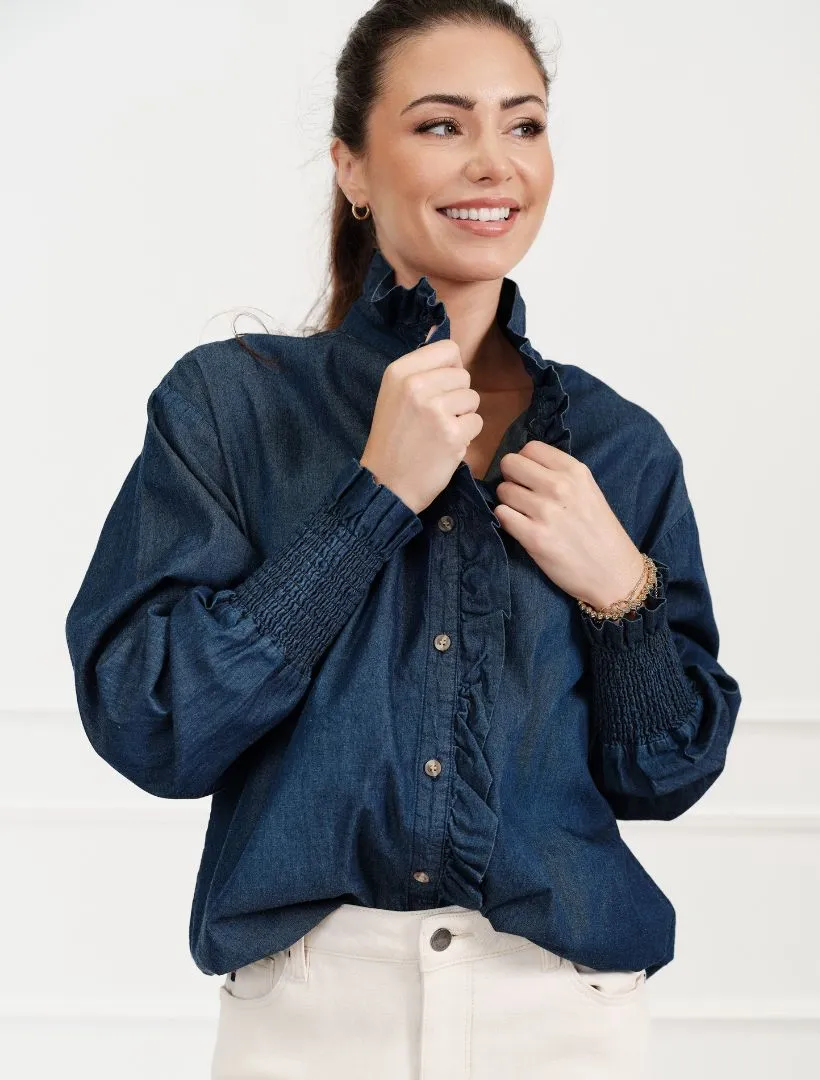Jessica Denim Shirt Indigo