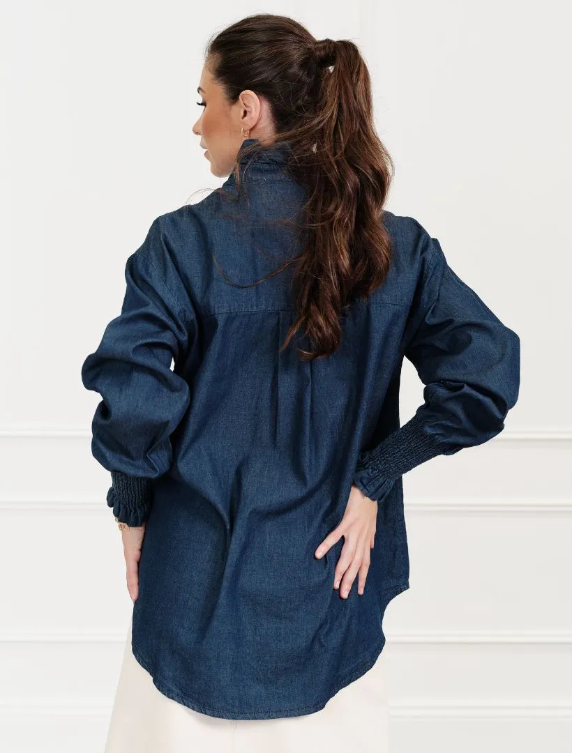 Jessica Denim Shirt Indigo