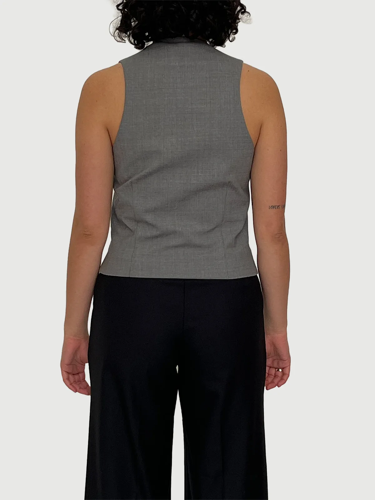 MATIN Waistcoat Grey