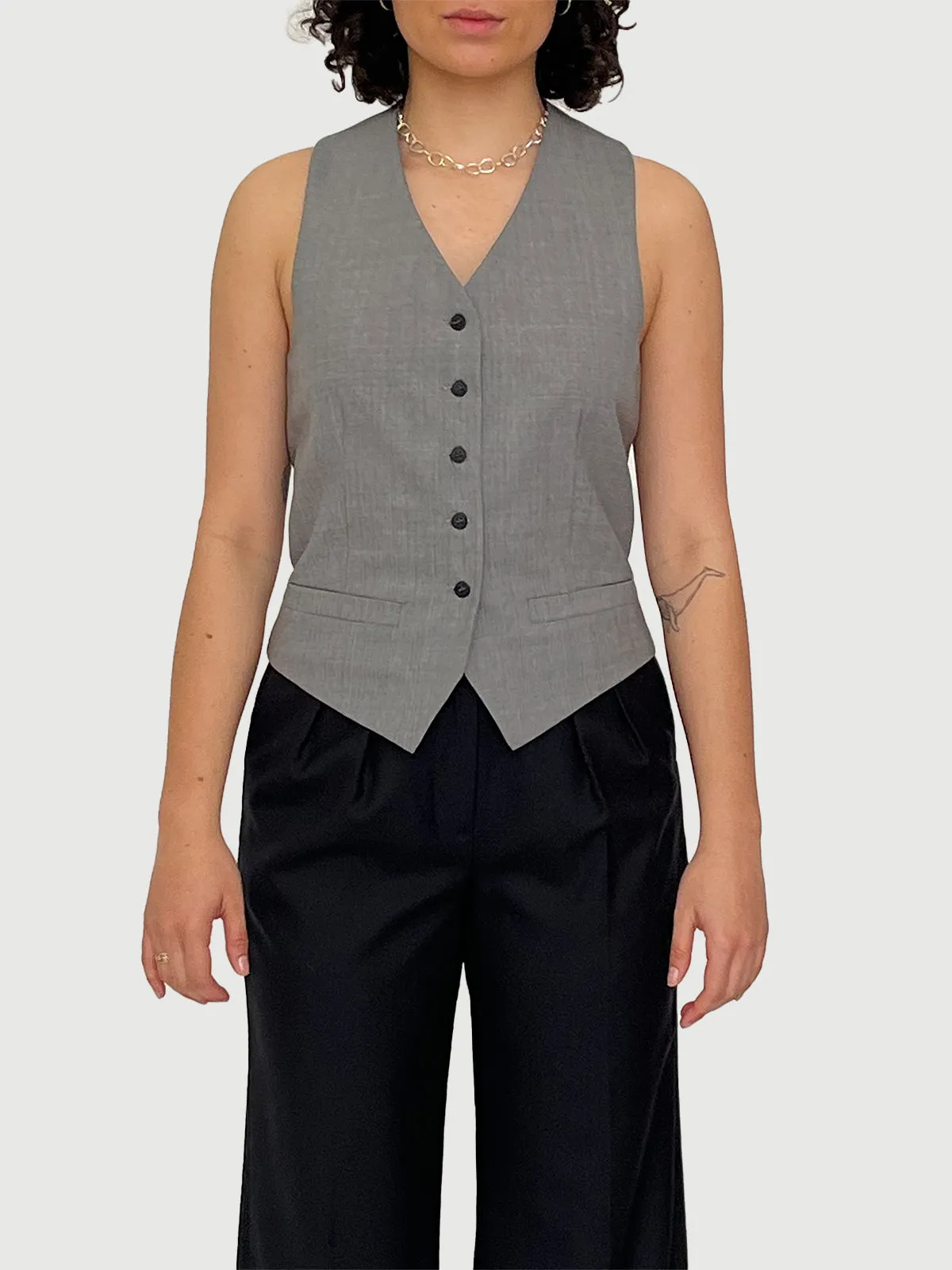 MATIN Waistcoat Grey