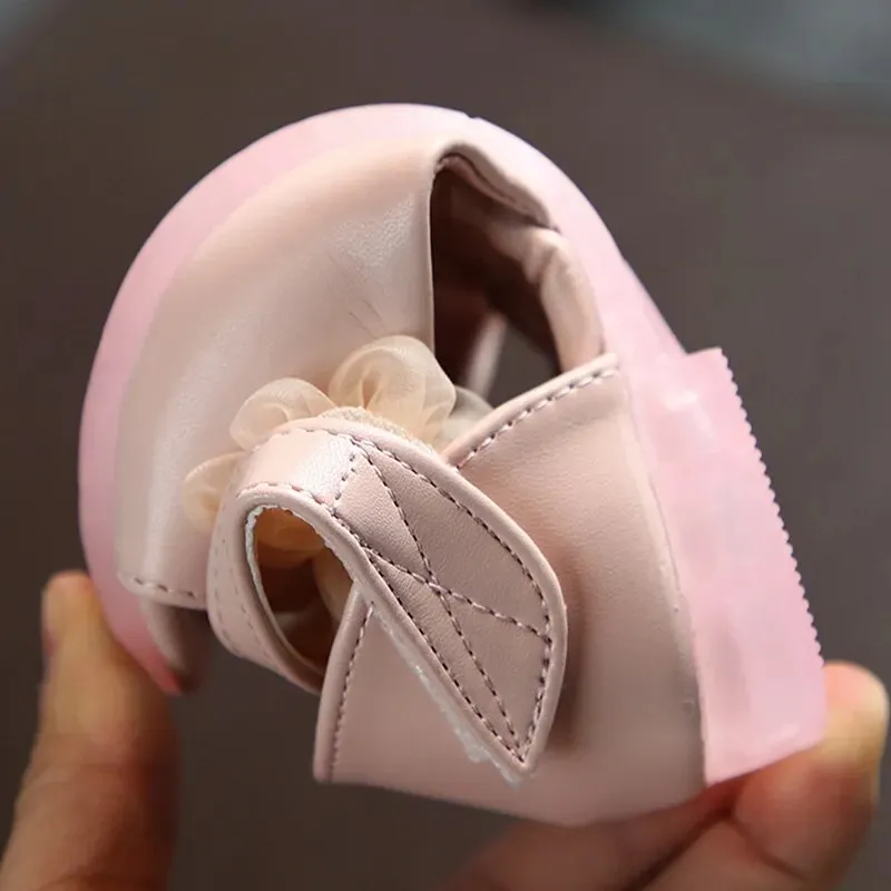 Pearl Flower Princess Sandals for Girls