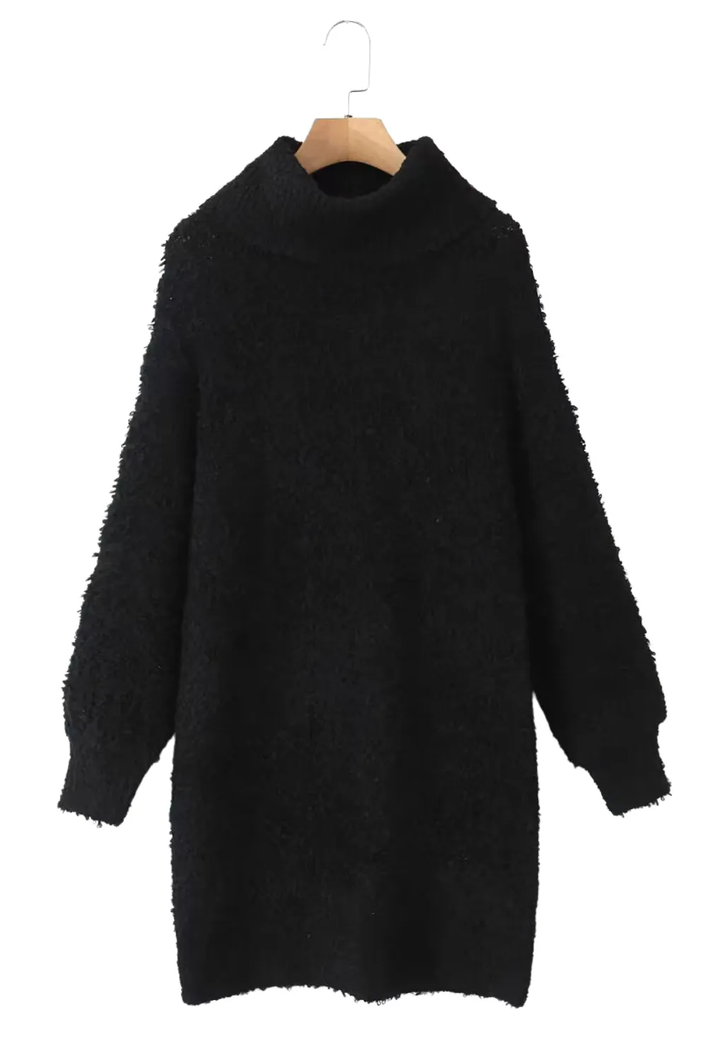 'Peony' Collared Knitted Midi Sweater Dress (2 Colors)