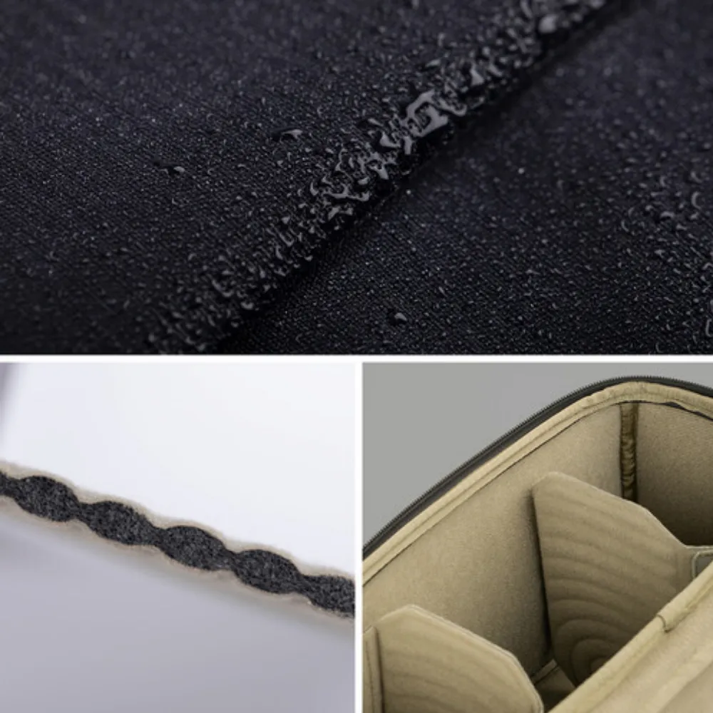 PGYTECH Camera Insert Bag - Modular Storage Oraganizer for Camera & Drone Gear Backpacks with Steel Frame Structure, High-Density Foam, Splash-Proof Design & Shoulder Bag Function