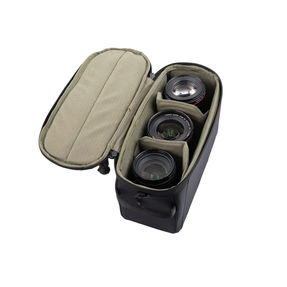 PGYTECH Camera Insert Bag - Modular Storage Oraganizer for Camera & Drone Gear Backpacks with Steel Frame Structure, High-Density Foam, Splash-Proof Design & Shoulder Bag Function