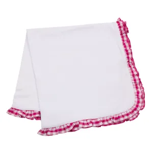 Pink Gingham Blanket