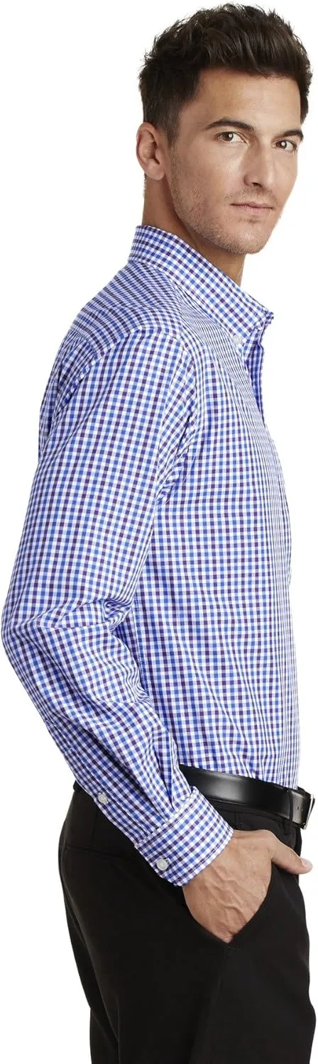 Port Authority Men's Long Sleeve Gingham Easy Care Shirt
