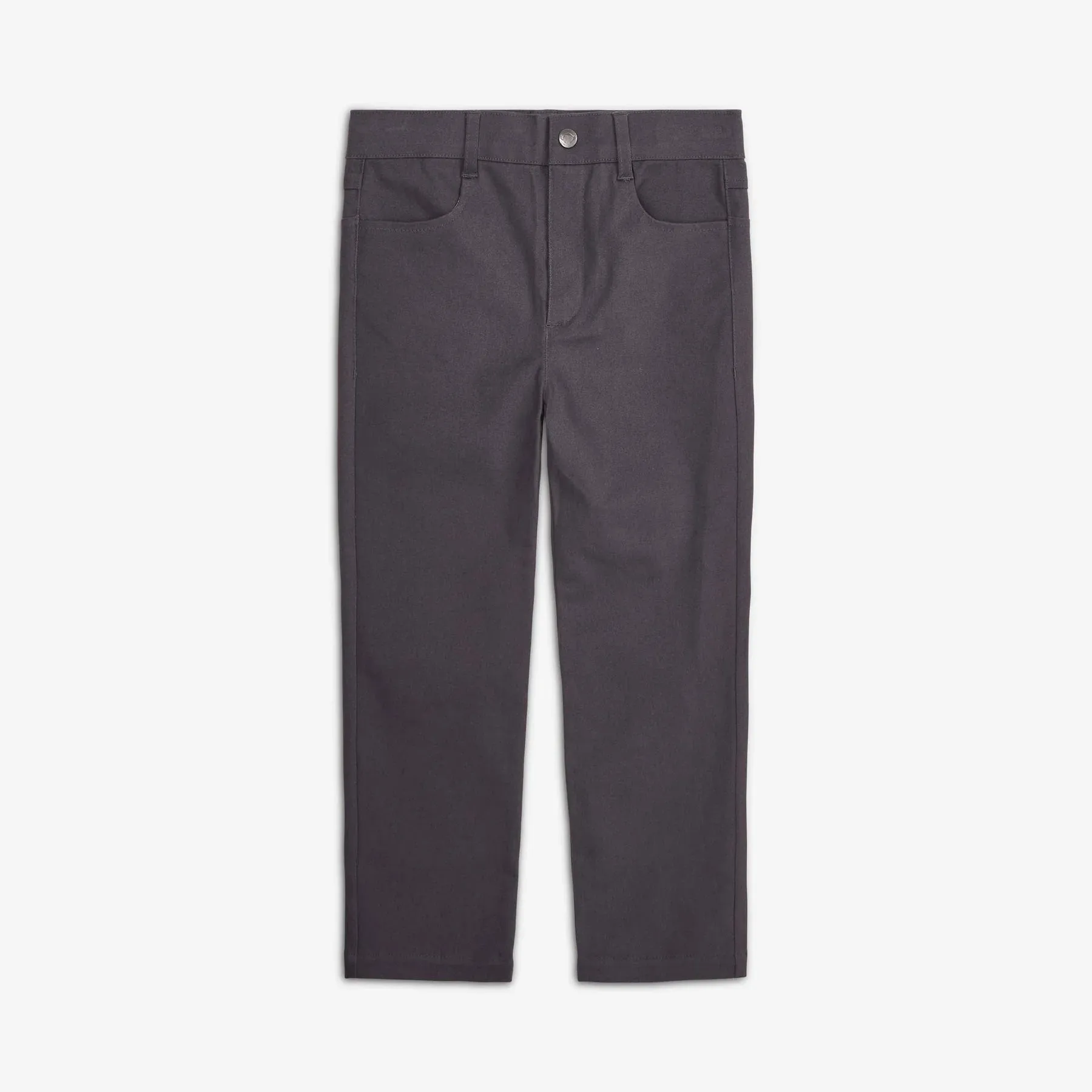 Skinny Twill Pant in Vintage Black