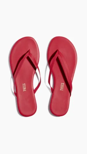 Solids Red Sandal