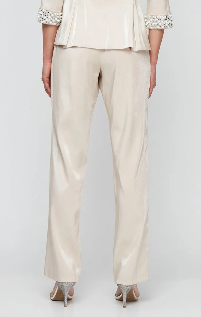 Straight Leg Stretch Shimmer Pant