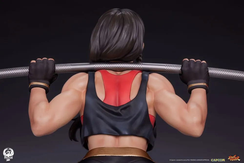 Street Fighter Premier Series Statue 1/4 Chun-Li Powerlifting (Battle Edition) 37 Cm