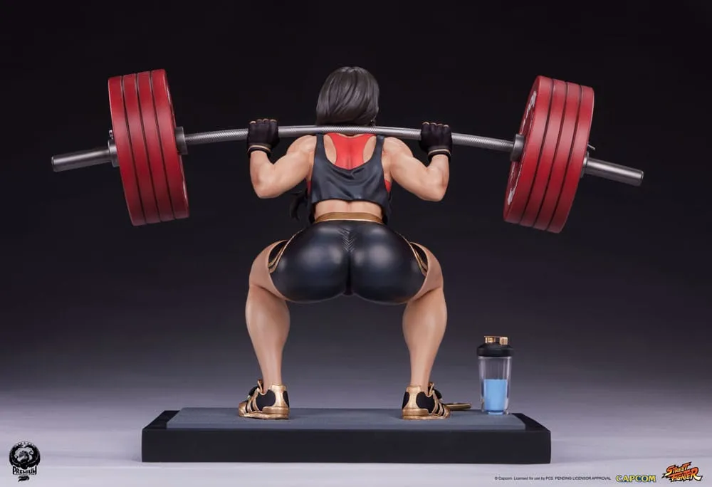 Street Fighter Premier Series Statue 1/4 Chun-Li Powerlifting (Battle Edition) 37 Cm