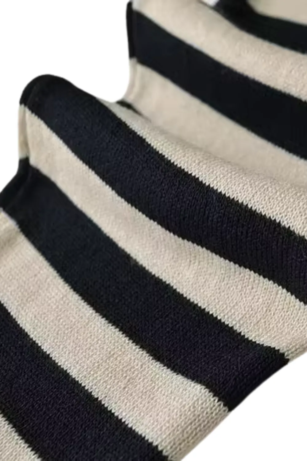 'Talia' Crewneck Stripe Sweater (2 Colors)